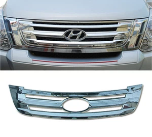 Front Hood Chrome Radiator Grille For 2007 2015 Hyundai i800 iMax H1 Starex - Picture 1 of 8