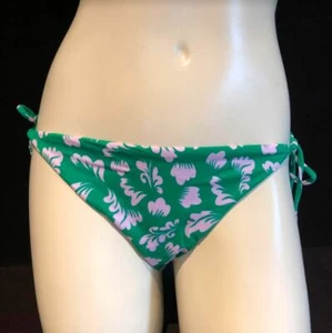 Diane Von Furstenberg Deianira Print Bikini Bottom, Desert Green/Orchid, Medium - Picture 1 of 4