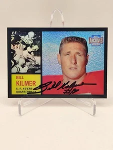 Bill Kilmer Signed 1962 Topps Autographed Rookie Card RC AUTO Rookie - Picture 1 of 2