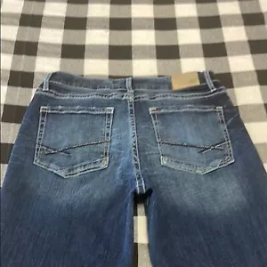 Buckle BKE Gabby Curvy Fit High Rise Capri Jeans Size 28 Stretch Dark - Picture 1 of 11