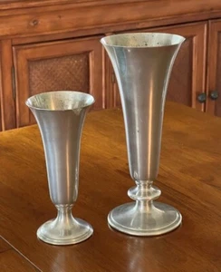 American Pewter Vintage Vases by LESTER H. VAUGHAN - Bild 1 von 8