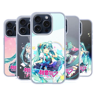 OFFICIAL HATSUNE MIKU GRAPHICS SOFT GEL CASE FOR APPLE iPHONE PHONES - Image 1 of 4