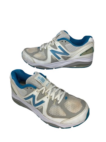 Scarpa sneaker New Balance 1540V2 da donna taglia 8 B passeggio corsa palestra allenamento Wht
