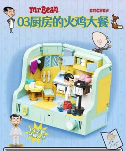 Mr. Bean-The Turkey Dinner in the Kitchen Building Block - Picture 1 of 2