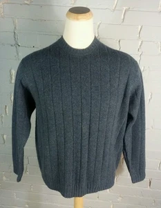 J Crew Lambswool Knit Striped Sweater Large - Picture 1 of 3