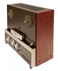 NUOVO gabinetto metallo legno per registratori a nastro Revox B-77 registratore a nastro registratore a nastro - Foto 1 di 10