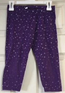 Est 1989 Place Frost Purple Star Capris Size Medium 7/8 - Picture 1 of 2