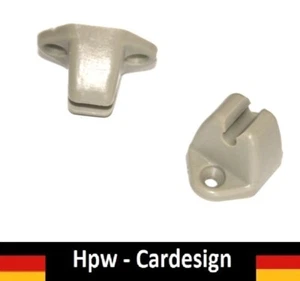 MERCEDES W115 W114 CLIPS HALTER BEFESTIGUNG SONNENBLENDE SUNVISOR 2 Stück - Picture 1 of 4