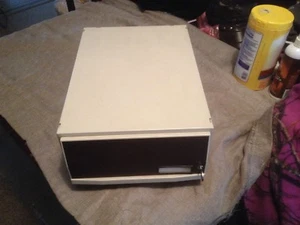 Industrial 1 Drawer Card File Cabinet Index WITH Key - Picture 1 of 9