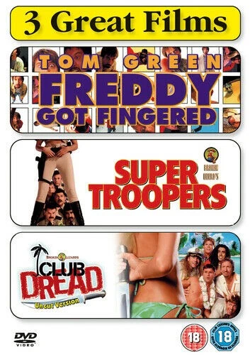 Club DreadSuper TroopersFreddy Got Fingered (2007) Bill Pa Region 2 DVD Like New - Image 1 of 1