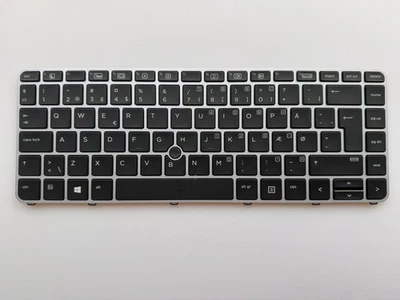 HP Elitebook 840 G3 Laptop Keyboard DK layout 836308-081 backlight - Image 1 of 2