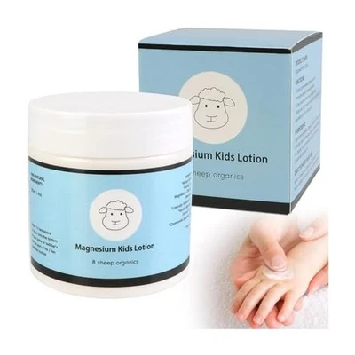 8 Sheep Organics Magnesium Kids Lotion 4oz For Calming Sleep Exp 03/2028 - Image 1 of 4