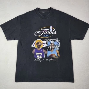 Camiseta Finales NBA 2009 Talla L Kobe Bryant Dwight Howard LA Lakers VS Orlando Magic - Imagen 1 de 7