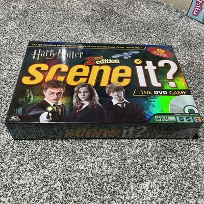 Harry Potter Scene It? 2nd Edition DVD Trivia Board Game COMPLETE - Image 1 of 4