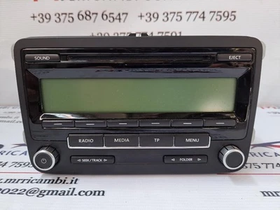 AUTORADIO PER VOLKSWAGEN Golf 6 Berlina 1K0035186AA (08>12) - Immagine 1 di 4