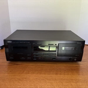 Yamaha KX-W321 Dual Stereo Cassette Deck Dolby Excellent Condition Working! - Picture 1 of 12