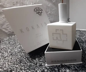 Rammstein cocaína blanca intensa edición limitada EDP 100 ml embalaje original RARO NUEVO - Imagen 1 de 5