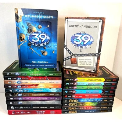 Complete Set 39 CLUES Books Series with CARDS +Infinity Ring+Cahills vs. Vespers - Image 1 of 4