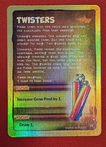 Holo Foil Rainbow TWISTERS Doomlings Alt Raro Casi Nuevo Leyendas de Enderas - Imagen 1 de 2