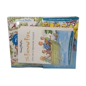 Enid Blyton Famous Five 15 Volume Book Set  The Classic Collection Bundle - Picture 1 of 6