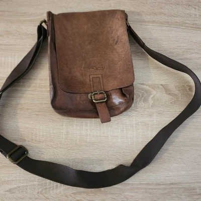 Umhängetasche Damen von Camel In Baun Leder - Bild 1 von 4