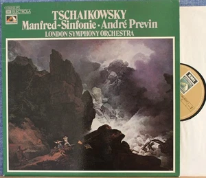 Previn. Tchaikovsky (Manfred symphony). Elec 063-02 519. NM - Picture 1 of 1