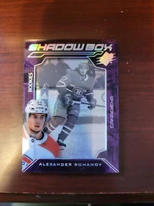 2020-21 UD SPx Shadow Box Montreal Canadiens Alexander Romanov #SB-2 - Picture 1 of 2