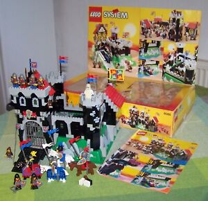 Classic LEGO: Black Knight's Castle (6086) Complete. Instructions & outer box 
