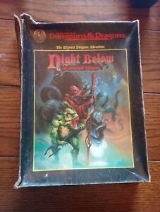 D&D Advanced Dungeons and Dragons Night Below Box Set