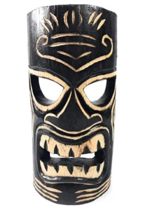 Strength Tiki Mask 8" - Hand Carved | #dpt513120 - Picture 1 of 1