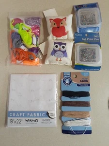 Embroidery Floss Hemp Jewelry Thread Push Pins Lot - Picture 1 of 6