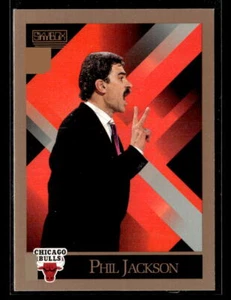 Phil Jackson 1990 SkyBox Coach #304 Chicago Bulls - Imagen 1 de 2