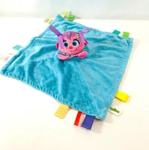 Bright Starts Sesame Street Abby Muñeca 13" Manta de Seguridad Bebé Azul Rosa Lovey - Imagen 1 de 4