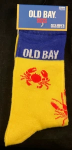 McCormick - Old Bay - Size Men's 6-12 - One Pair - Novelty Socks - Picture 1 of 4