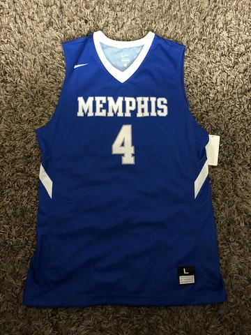 Nike Men's Elite Basketball Jersey Memphis Tigers 683302 Large Basketball PC94 Cover
