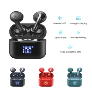TOZO Tonal Fits(T21) Wireless Earbuds Bluetooth Headphones w/LED Digital Display - Picture 1 of 33