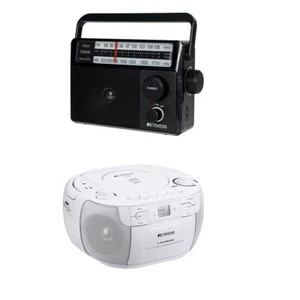 Retekess TR633 Radio FM/AM Altavoz Digital Grande TR621 Combo Grabación Reproductor de CD/MP3 - Imagen 1 de 24