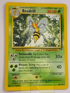 Beedrill ® Legendary Collection 20/110 ® Rara ® Pokemon ® Inglese Good+ - Picture 1 of 2