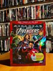 Marvel's The Avengers (2012) 3D TRIPLE PLAY SLIPCASE 2 Blu-ray COME NUOVO