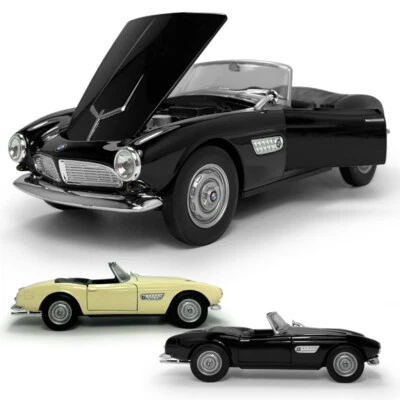 1:24 BMW 507 Model Car Diecast Collectible Vehicle Doors Open Turning Wheels - Image 1 of 4