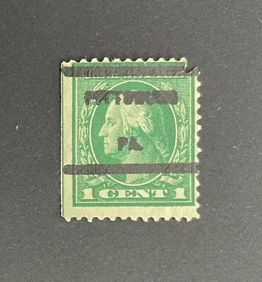 Pittsburgh, Pennsylvania Precancel - 1 cent Washington - U.S. #405 - fault - PA - Image 1 of 2