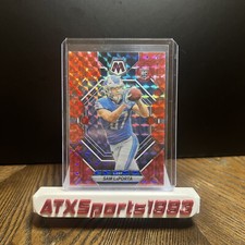 2023 Mosaic Sam Laporta Red Mosaic Rookie Card 