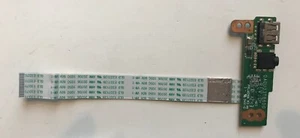 Módulo de puerto USB y audio para computadora portátil HP Pavilion 14-B120DX con cinta DA0U33TB6D0 - Imagen 1 de 4