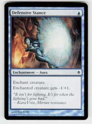 New Phyrexia #34 Defensive Stance - Image 1 of 2