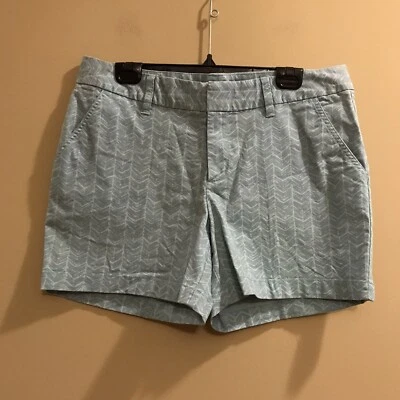 Le Tigre Shorts Womens Blue Pattern Size 12 - Image 1 of 4