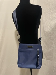 Blue Nautica Diver Nylon Small Women's Crossbody Bag with Adjustable Strap - Picture 1 of 11