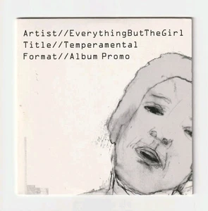 EVERYTHING BUT THE GIRL "Temperamental" RARE EU 11Tk CARD PROMO CD w/THE FUTURE - Picture 1 of 2