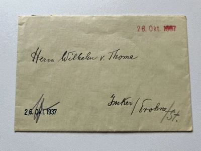 Feldpost Legion Condor, Ritter von Thoma Panzer Kommandeur Imker-Drohne, TOP 3 - Bild 1 von 2