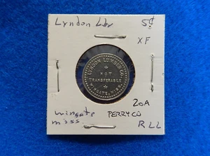 Mississippi Lumber Scrip Token, $.05, LYNDON LUMBER CO., WINGATE, MS๐ - Picture 1 of 2
