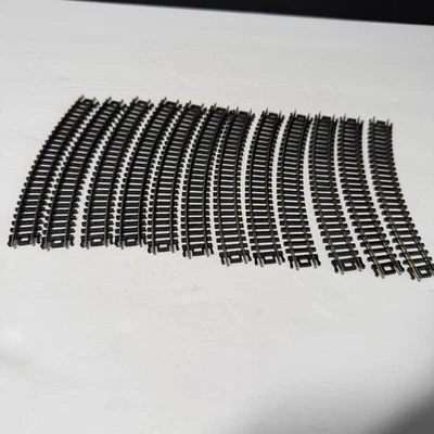 Atlas N Gauge Curved Track No.2510 - 12 Pieces - Image 1 of 4